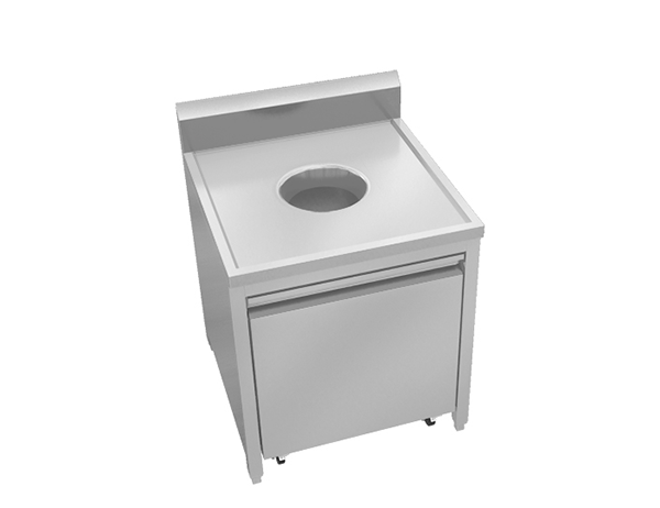 單孔收餐櫃連車